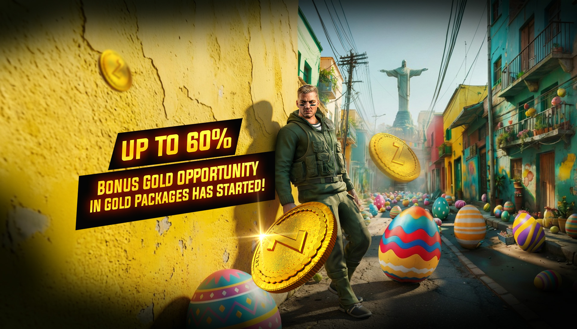 Up to 60% Gold Bonus Has Started in Zula!